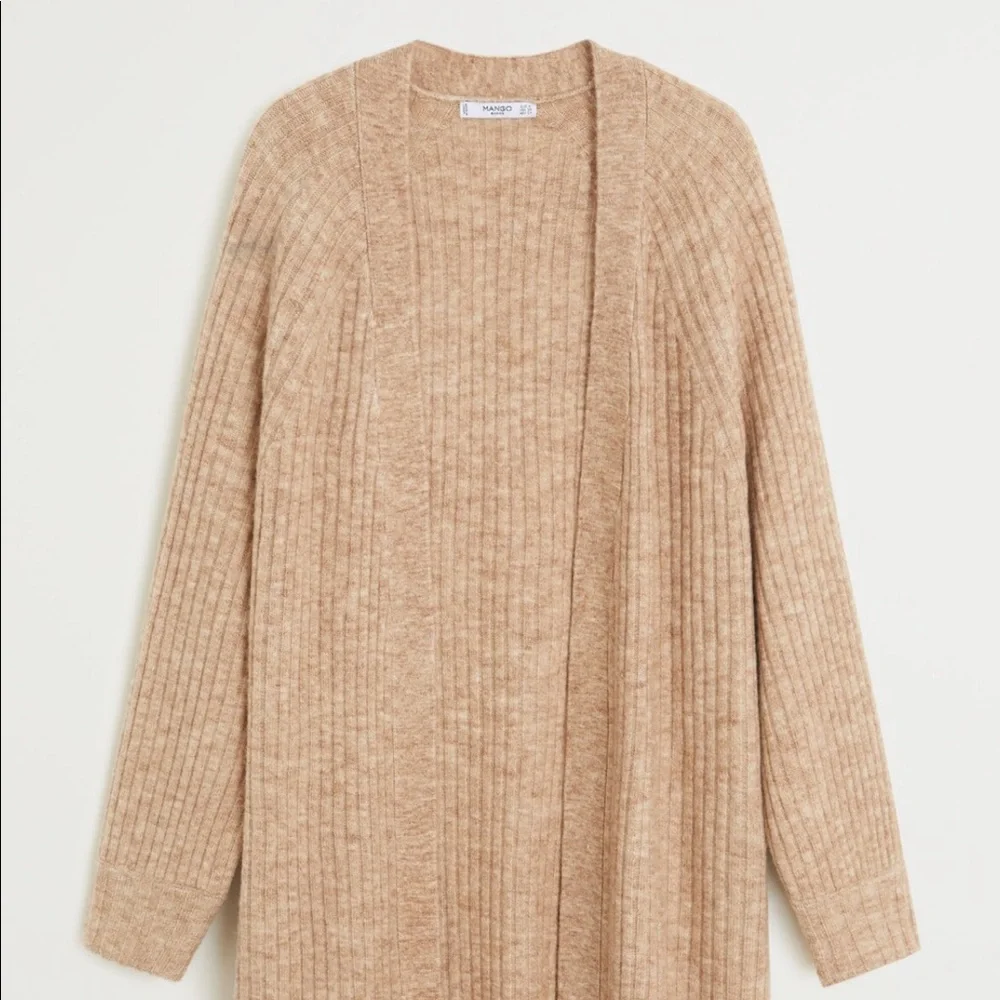 Mango Tan Ribbed Sweater Set - Picture 3 of 5